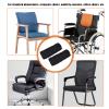 2 Pcs Wheelchair Armrest Pads Covers, Memory Foam Sheepskin Pad for Office & Transport Chair, Soft Support Cushion Wheelchair Accessories for Padded Arm Rest, Kids, Adults view 2