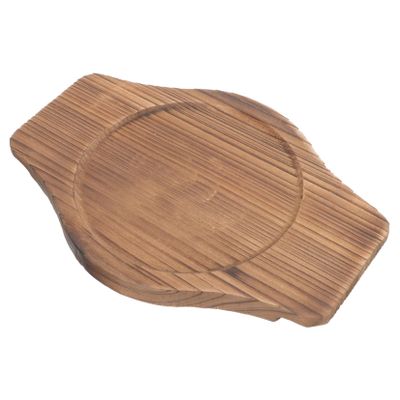 Zerodeko 2pcs Casserole Tray Thickened Pot Base Tray Simple Casserole Pot Holder for Soup Storage Plate Bibimbap Base Scald Table Cushion