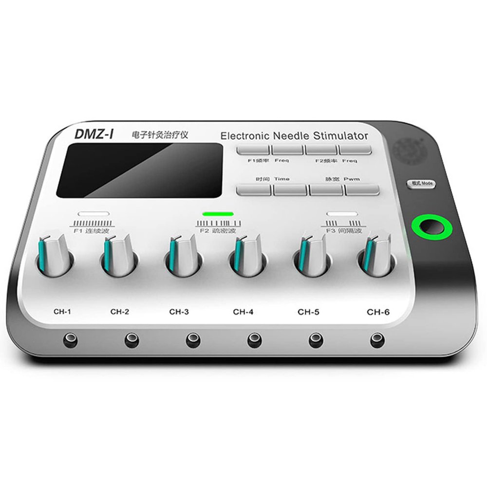 Electric Muscle Stimulator, 6 Output Channel Needle Electroacupuncture TENS Machine for Physiotherapy & Massager - Multi-Functional Equipment