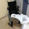 Toilet Transfer Board for Wheelchair Users - Special Shift Board with Handholes and Seat Transfer Aid for Elderly and Disabled - Max 182kg User Weight view 1
