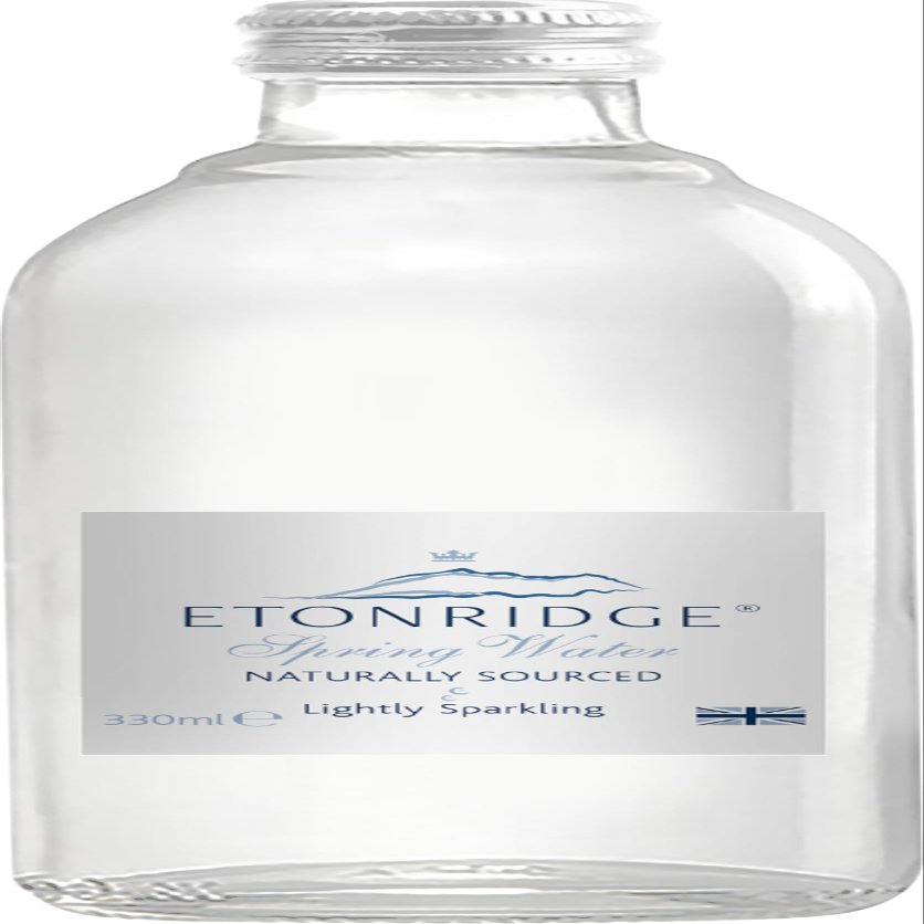 Etonridge Lightly Sparkling Spring Water 24 x 330ml Glass Bottles, 330.00 ml (Pack of 1)
