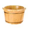 GttuiT Foot Tub, Foot Basin Tub Bucket, Massage, Spa, Sauna, Soak,foot Bath Wooden Bucket Foot Spa Household Wash Basin Present vision view 1