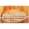 GttuiT Sauna Wooden Bucket,Spa, Sauna,Soak,Handmade Massage Bucket Foot Bath,Foot Spa Wash Bucket Feet Bath Basin Tub Present vision view 4