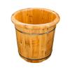 GttuiT Sauna Wooden Bucket,Spa, Sauna,Soak,Handmade Massage Bucket Foot Bath,Foot Spa Wash Bucket Feet Bath Basin Tub Present vision view 1