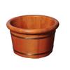GttuiT Sauna Wooden Bucket,Spa, Sauna,Soak,Handmade Massage Bucket Foot Bath,Foot Spa Wash Bucket Feet Bath Basin Tub Present vision view 1