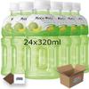 Mogu Mogu Flavored Drinks 24x320ml, MELON - Nata De Coco Juice - Refreshing Taste - Fun Drinking During Hot Summers Or Take Them On Trips & Picnics Boxed Treatz view 1