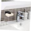 OUNONA 2pcs Magnetic Soap Holder Wall Attachment Container for Bathroom Lavatory Home Suction Soap Holder Bathroom Organizer Wall Mounted Rack Magnetic Rack view 2