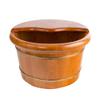 ZXNANA Bucket For Foot Bath,Sauna Accessories Sauna Bucket Water Bucket,Handmade Wooden Footbath Tubs,Foot Relaxing Barrel (Color : B) charitable view 1
