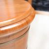 ZXNANA Bucket For Foot Bath,Sauna Accessories Sauna Bucket Water Bucket,Handmade Wooden Footbath Tubs,Foot Relaxing Barrel charitable view 4
