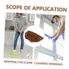 minkissy Indoor Soft Broom Cover Cloth Floor Cleaning Rag Absorbent Mop for Dry Wet Cleaning Home Accessory view 4