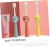 minkissy 3pcs Manual Toothbrush for Boys and Girls Years Soft Bristles Ergonomic Design view 2