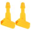 minkissy 2pcs Mop Head Holder for Heavy Duty Mop Clip Detachable Clamp Broom Holder Plastic Clips view 1