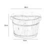ZXNANA Sauna BucketPure Wood Bathtub BucketHandmade Sauna Accessories For Footbath TubsFoot Relaxing Bath Barrel (Color : A) charitable view 3