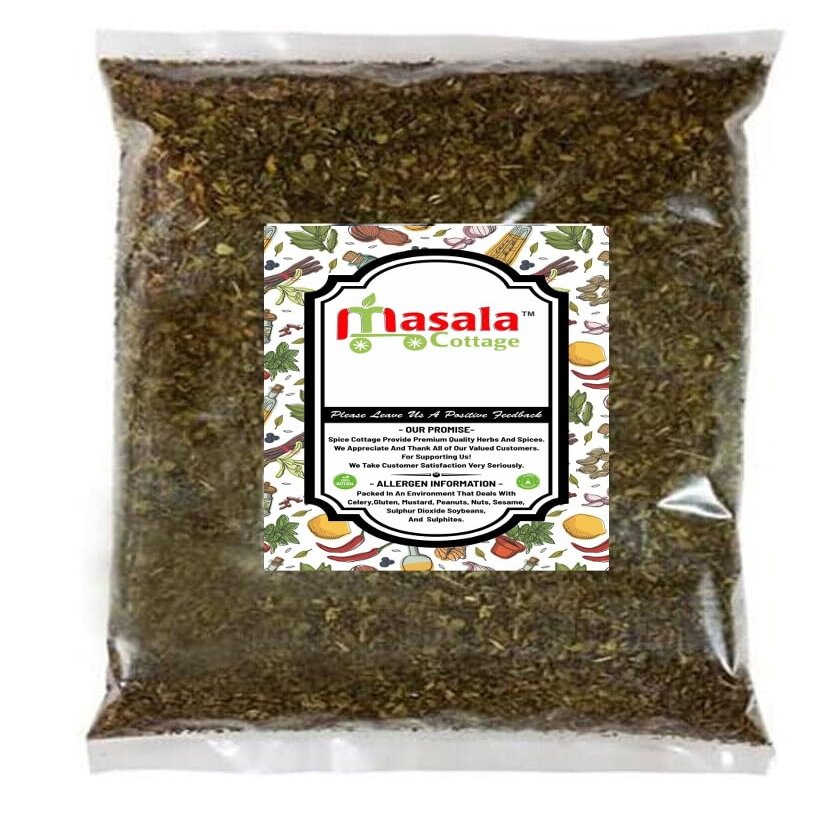 Dried Mint Leaves Healthy Herbs Premium Quality by Masala Cottage 25g-1.9kg (90, Grams)