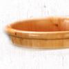 ZXNANA Sauna Wooden Bucket,Spa, Sauna,Soak,Handmade Massage Bucket Foot Bath,Foot Spa Wash Bucket Feet Bath Basin Tub charitable view 3