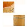 ZXNANA Sauna BucketPure Wood Bathtub BucketHandmade Sauna Accessories For Footbath TubsFoot Relaxing Bath Barrel (Color : A) charitable view 3