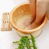 Foot Tub, Foot Basin Tub Bucket, Massage, Spa, Sauna, Soak,Foot Bath Wooden Bucket Foot Spa Household Wash Basin (Color : B) charitable view 3