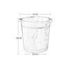 ZXNANA Sauna BucketPure Wood Bathtub BucketHandmade Sauna Accessories For Footbath TubsFoot Relaxing Bath Barrel (Color : B) charitable view 3