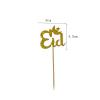 10 Eid Mubarak Cupcake Toppers, Coloured Glitter Eid Cupcake Toppers, Eid Cake Toppers, Eid Cupcake Charms, Eid Cake Decorations UK. view 3