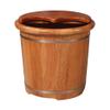 ZXNANA Bucket For Foot Bath,Sauna Accessories Sauna Bucket Water Bucket,Handmade Wooden Footbath Tubs,Foot Relaxing Barrel charitable view 1