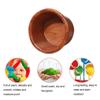 ZXNANA Bucket For Foot Bath,Sauna Accessories Sauna Bucket Water Bucket,Handmade Wooden Footbath Tubs,Foot Relaxing Barrel charitable view 4