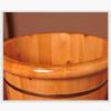 ZXNANA Sauna Wooden Bucket,Spa, Sauna,Soak,Handmade Massage Bucket Foot Bath,Foot Spa Wash Bucket Feet Bath Basin Tub (Color : B) charitable view 3
