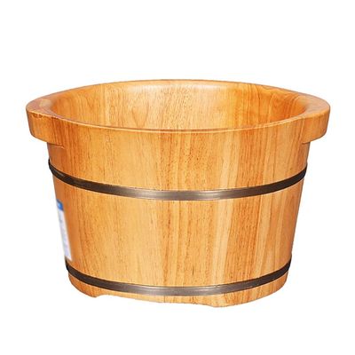 ZXNANA Foot Tub, Foot Basin Tub Bucket, Massage, Spa, Sauna, Soak,foot Bath Wooden Bucket Foot Spa Household Wash Basin charitable