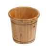 ZXNANA Sauna BucketPure Wood Bathtub BucketHandmade Sauna Accessories For Footbath TubsFoot Relaxing Bath Barrel (Color : A) charitable view 1