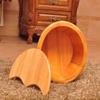ZXNANA Bucket For Foot Bath,Sauna Accessories Sauna Bucket Water Bucket,Handmade Wooden Footbath Tubs,Foot Relaxing Barrel (Color : B) charitable view 3