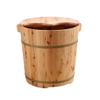 ZXNANA Sauna Wooden Bucket,Spa, Sauna,Soak,Handmade Massage Bucket Foot Bath,Foot Spa Wash Bucket Feet Bath Basin Tub charitable view 1