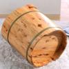 ZXNANA Sauna Wooden Bucket,Spa, Sauna,Soak,Handmade Massage Bucket Foot Bath,Foot Spa Wash Bucket Feet Bath Basin Tub charitable view 3