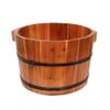 ZXNANA Bucket For Foot Bath,Sauna Accessories Sauna Bucket Water Bucket,Handmade Wooden Footbath Tubs,Foot Relaxing Barrel charitable view 1