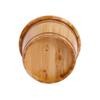 Foot Soaker Tub,Wooden Foot Soak Tub Wooden Foot Basin,Solid Wood Foot Tub, Pedicure Bowl Spa Massage Pedicure Barrels Household Foot Bath Barrel charitable view 4