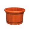 ZXNANA Bucket For Foot Bath,Sauna Accessories Sauna Bucket Water Bucket,Handmade Wooden Footbath Tubs,Foot Relaxing Barrel (Color : A) charitable view 1
