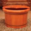ZXNANA Bucket For Foot Bath,Sauna Accessories Sauna Bucket Water Bucket,Handmade Wooden Footbath Tubs,Foot Relaxing Barrel (Color : A) charitable view 2