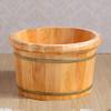 ZXNANA Foot Tub, Foot Basin Tub Bucket, Massage, Spa, Sauna, Soak,foot Bath Wooden Bucket Foot Spa Household Wash Basin charitable view 4
