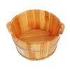 ZXNANA Sauna BucketPure Wood Bathtub BucketHandmade Sauna Accessories For Footbath TubsFoot Relaxing Bath Barrel (Color : A) charitable view 1