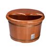 Bucket for Foot Bath,Sauna Accessories Sauna Bucket Water Bucket,Handmade Wooden Footbath Tubs,Foot Relaxing Barrel charitable view 1