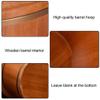 Bucket for Foot Bath,Sauna Accessories Sauna Bucket Water Bucket,Handmade Wooden Footbath Tubs,Foot Relaxing Barrel charitable view 4