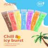 150 Disposable Ice Popsicle Mold Bags (8x2") for DIY Natural Fruit Snacks, Juice & Smoothies, Ice Pops Molds | BPA-Free, Zip Seals, Funnel Included view 3