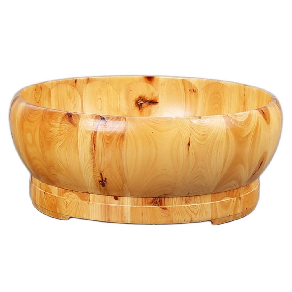 ZXNANA Bucket For Foot Bath,Sauna Accessories Sauna Bucket Water Bucket,Handmade Wooden Footbath Tubs,Foot Relaxing Barrel charitable