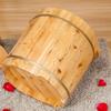 ZXNANA Bucket For Foot Bath,Sauna Accessories Sauna Bucket Water Bucket,Handmade Wooden Footbath Tubs,Foot Relaxing Barrel charitable view 3