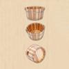 ZXNANA Bucket For Foot Bath,Sauna Accessories Sauna Bucket Water Bucket,Handmade Wooden Footbath Tubs,Foot Relaxing Barrel (Color : B) charitable view 3