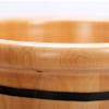 ZXNANA Bucket For Foot Bath,Sauna Accessories Sauna Bucket Water Bucket,Handmade Wooden Footbath Tubs,Foot Relaxing Barrel (Color : B) charitable view 2