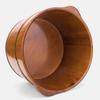 ZXNANA Sauna Wooden Bucket,Spa, Sauna,Soak,Handmade Massage Bucket Foot Bath,Foot Spa Wash Bucket Feet Bath Basin Tub charitable view 4
