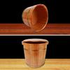 ZXNANA Sauna BucketPure Wood Bathtub BucketHandmade Sauna Accessories For Footbath TubsFoot Relaxing Bath Barrel charitable view 4