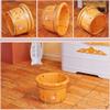 ZXNANA Bucket For Foot Bath,Sauna Accessories Sauna Bucket Water Bucket,Handmade Wooden Footbath Tubs,Foot Relaxing Barrel (Color : B) charitable view 4