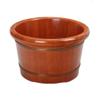 ZXNANA Bucket For Foot Bath,Sauna Accessories Sauna Bucket Water Bucket,Handmade Wooden Footbath Tubs,Foot Relaxing Barrel charitable view 1