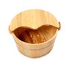 ZXNANA Foot Tub, Foot Basin Tub Bucket, Massage, Spa, Sauna, Soak,foot Bath Wooden Bucket Foot Spa Household Wash Basin charitable view 1