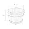 ZXNANA Foot Tub, Foot Basin Tub Bucket, Massage, Spa, Sauna, Soak,foot Bath Wooden Bucket Foot Spa Household Wash Basin charitable view 3